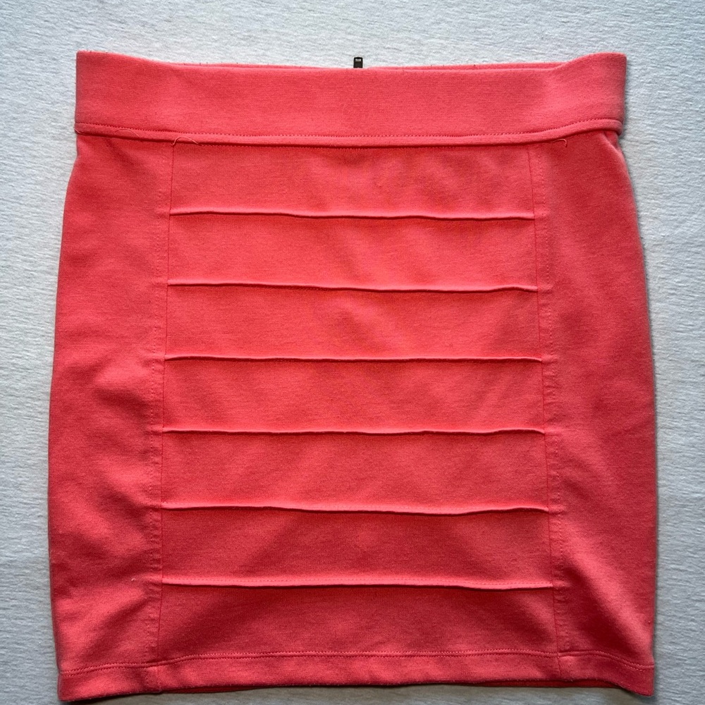 Y2K Charlotte Russe Coral Mini Skirt